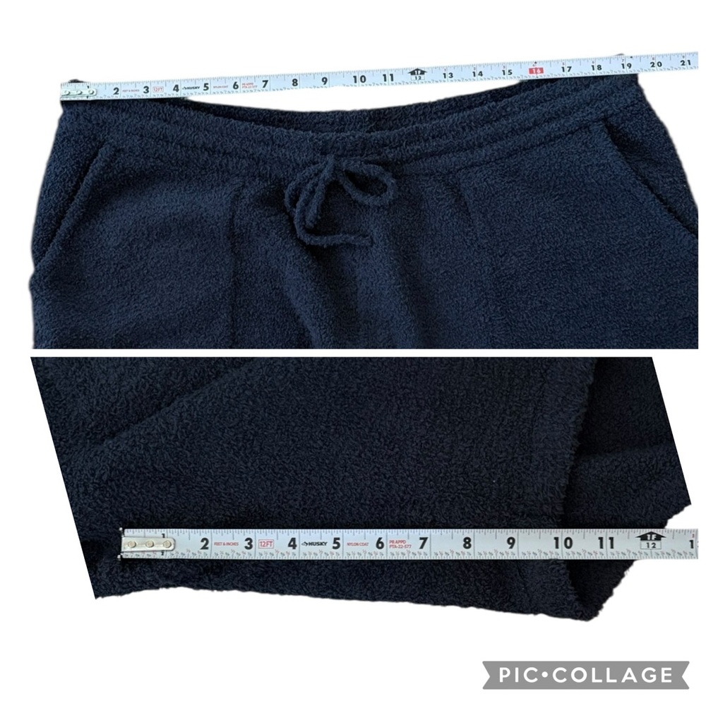 NEW Barefoot Dreams Men’s Cozy Chic Lounge Shorts Indigo Blue XL - Picture 5 of 6